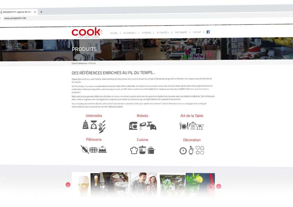 Cook site internet