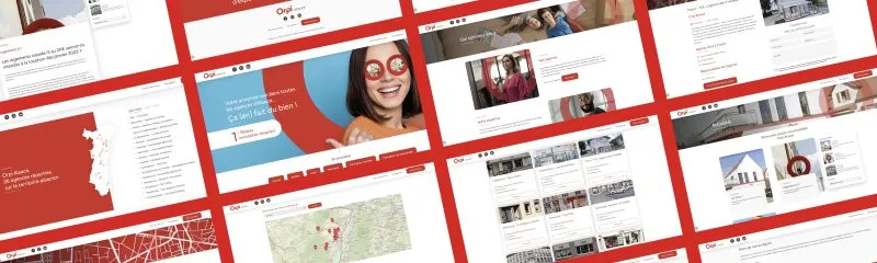Orpi Alsace - Site internet présentation