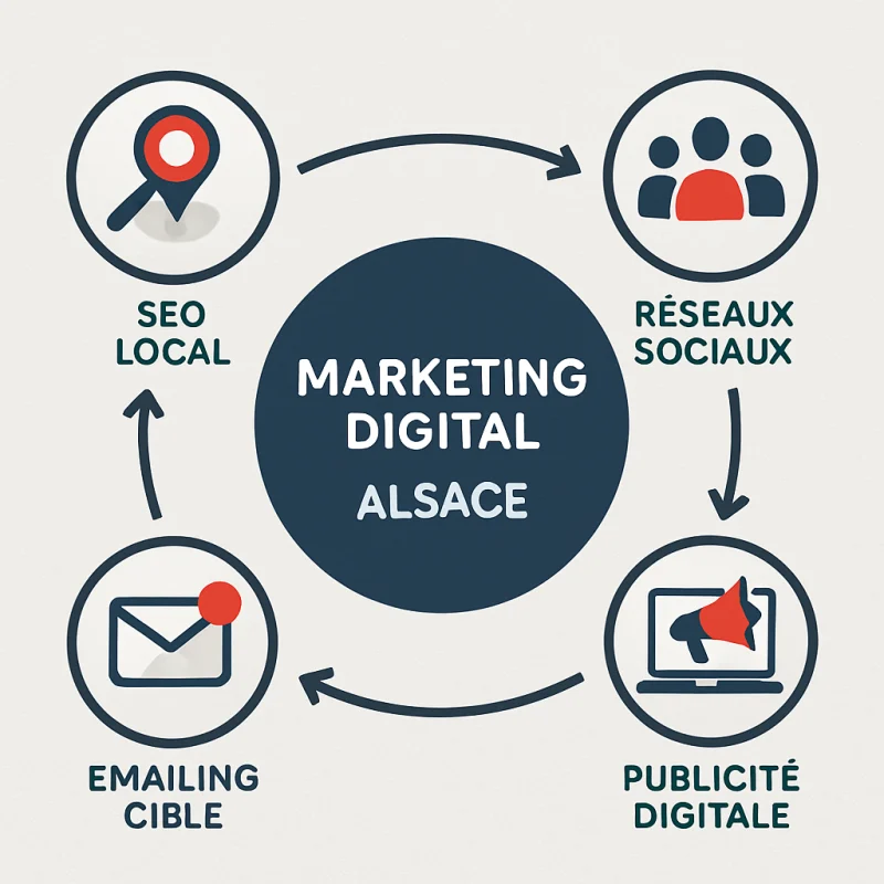 Marketing digital en Alsace : stratégies efficaces pour la visibilité de votre entreprise