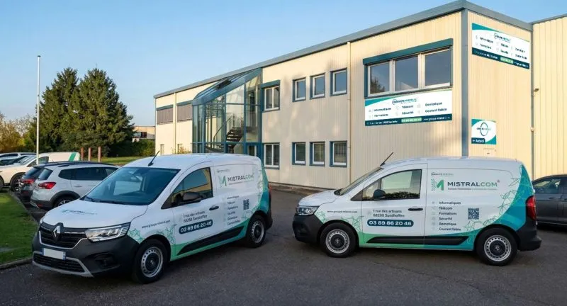 Groupe Mistral : création de l&rsquo;identité visuelle, site internet et supports print